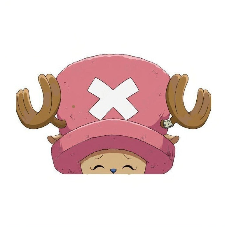 One Piece 'Tony Tony | Adorable' Vinyl Car Peeker Sticker