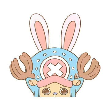 One Piece 'Tony Tony | Bunny Ears' Vinyl Car Peeker Sticker