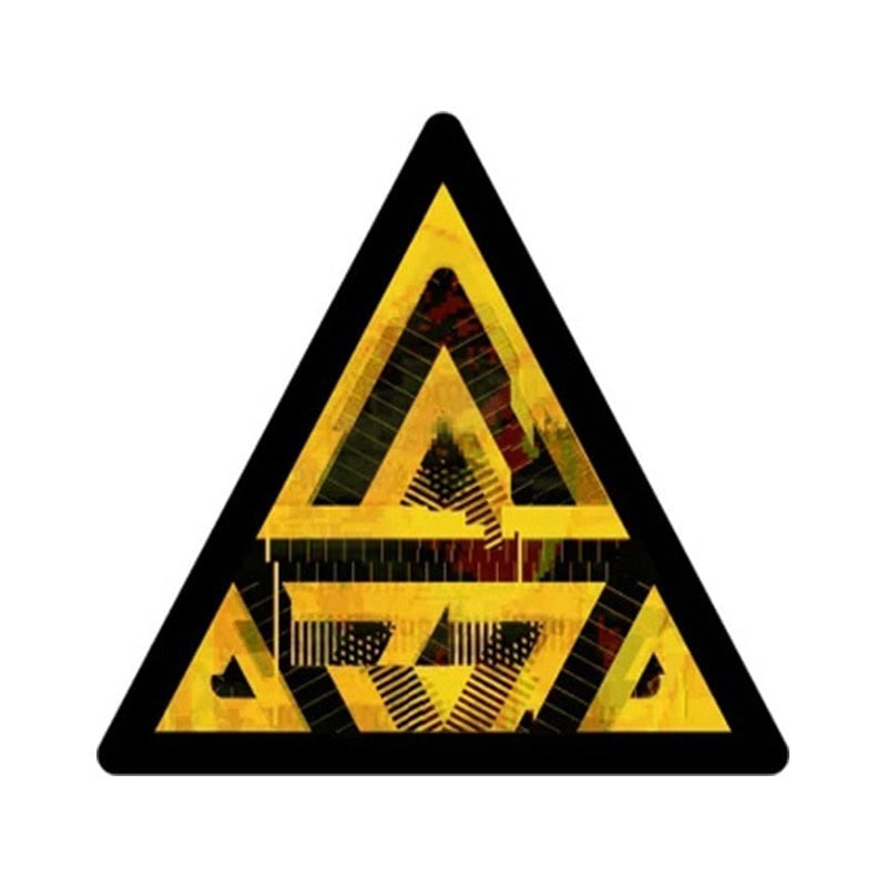 Warning Sign 'Memory Corruption Glitch' Vinyl Car Sticker