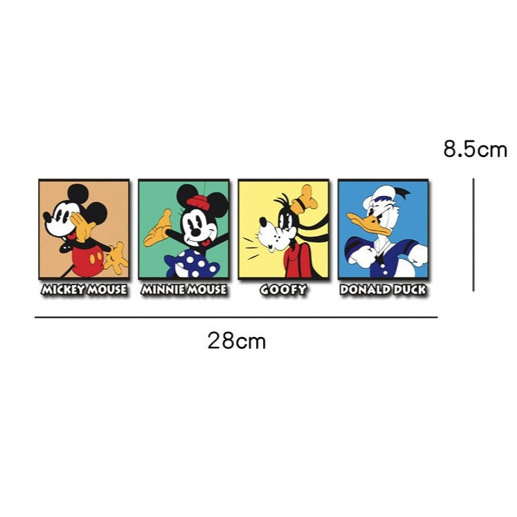 Mickey Mouse 'Mickey And Friends | Portrait' Vinyl Car Sticker