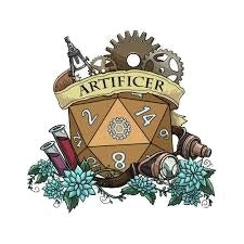 Dungeons & Dragons 'Artificer Dice' Vinyl Car Sticker