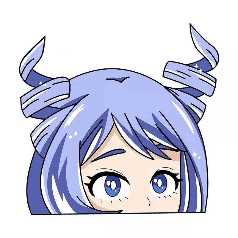 My Hero Academia 'Nejire Hado' Vinyl Car Peeker Sticker