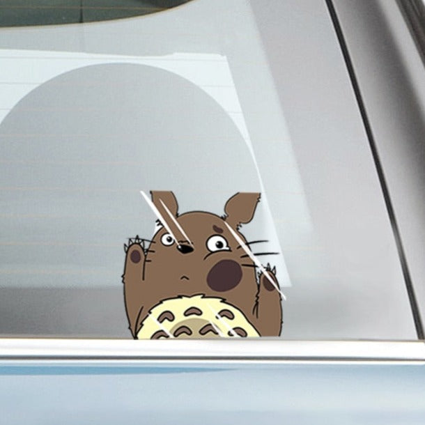My Neighbor Totoro ‘Pressed Face’ Vinyl Car Sticker