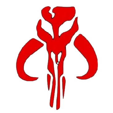 Star Wars 'Mandalorian Bantha Skull' Vinyl Car Sticker