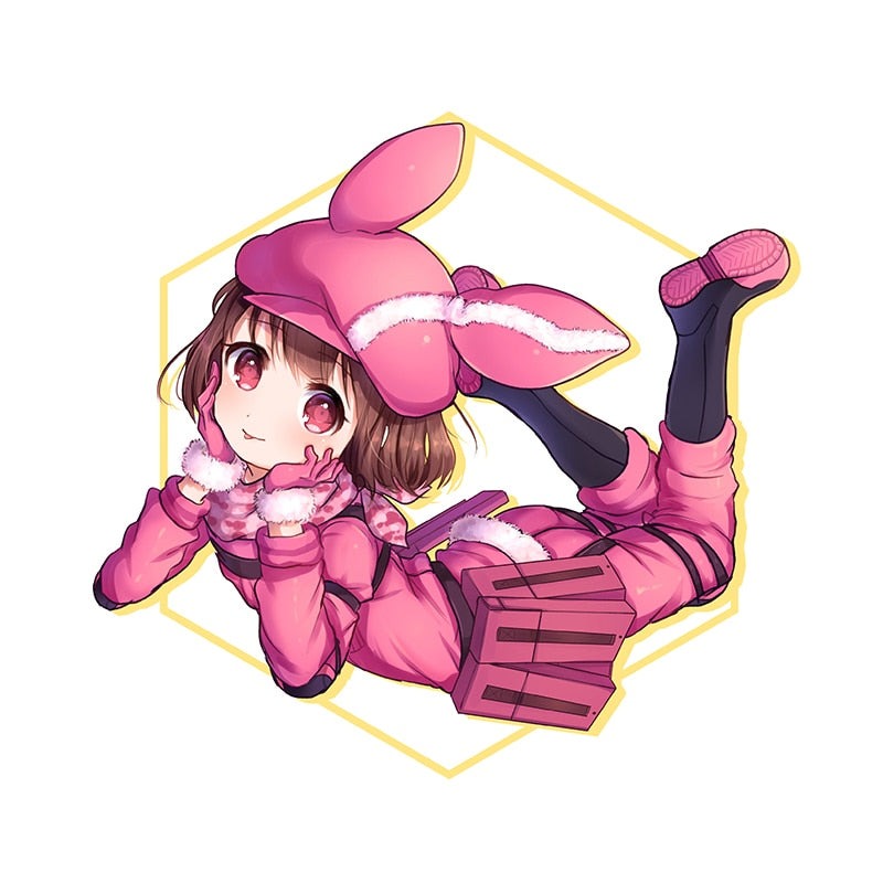 Sword Art Online 'Karen Kohiruimaki' Vinyl Car Sticker