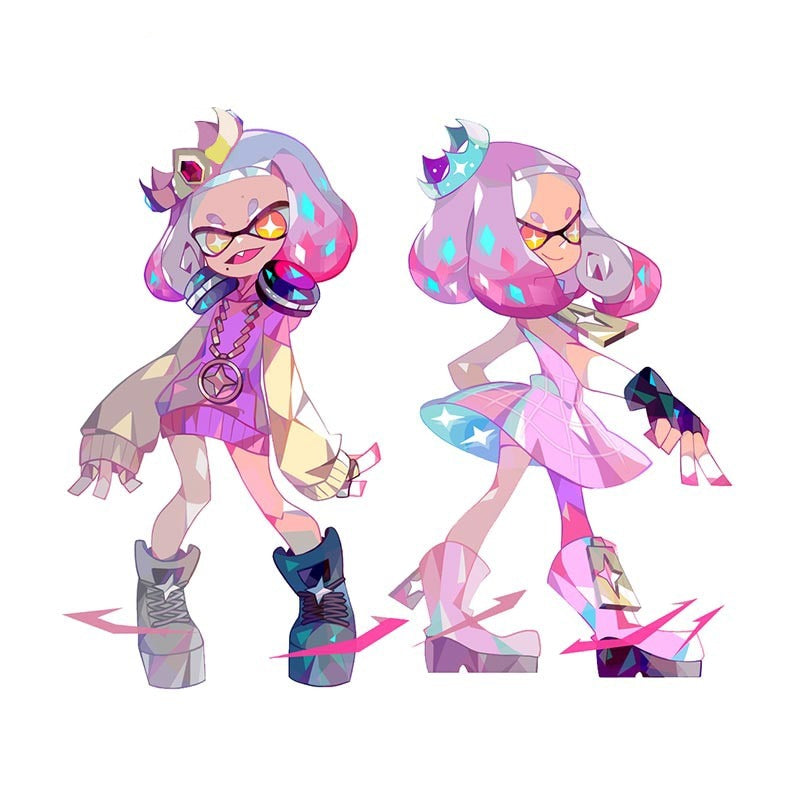 Splatoon 'Pearl Houzuki | Switch Outfit' Vinyl Car Sticker