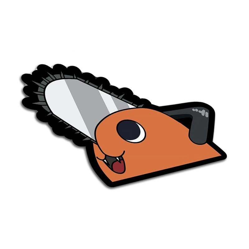 Chainsaw Man 'Pochita | Fangs' Vinyl Car Peeker Sticker