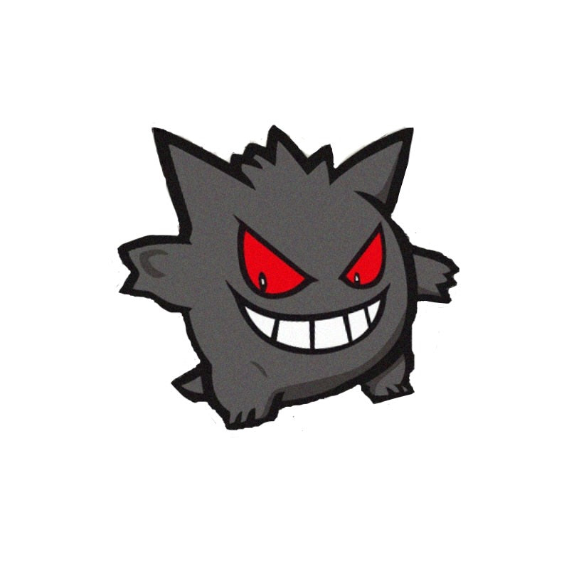 Pokemon 'Black Gengar | Naughty' Vinyl Car Sticker