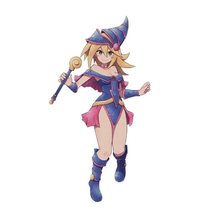 Yu-Gi-Oh! 'Black Magician Girl | Holding Wand' Vinyl Car Sticker