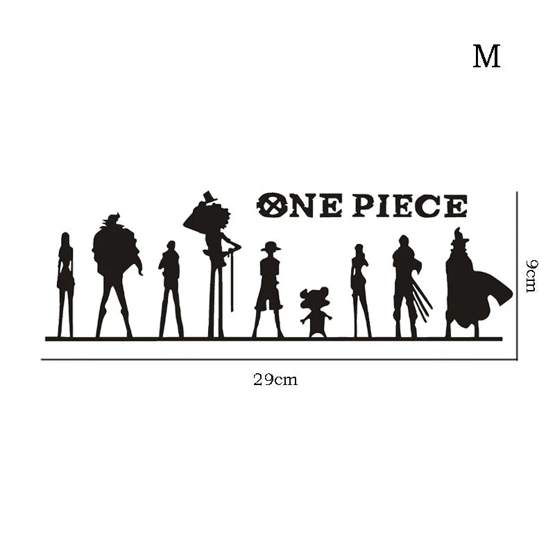 One Piece 'Casts | Standing' Vinyl Car Sticker