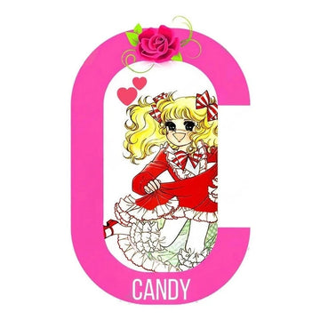 Candy Letter C 'Candice | Dancing' Vinyl Car Sticker