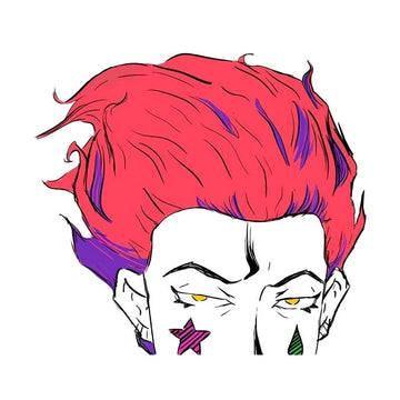 Hunter x Hunter 'Hisoka Morow | Mad' Vinyl Car Peeker Sticker
