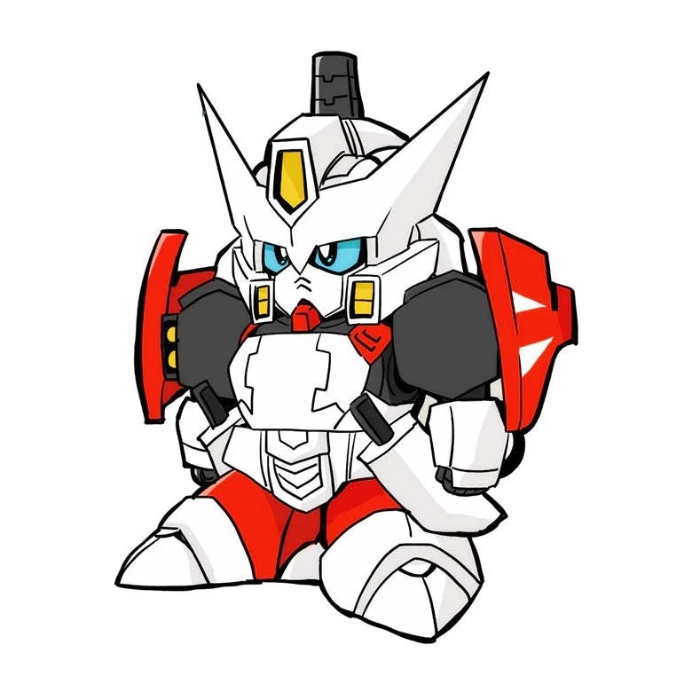 Mobile Suit 'Chibi Gundam Age' Vinyl Car Sticker