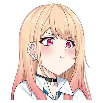 My Dress-Up Darling 'Marin | Ear Piercings' Vinyl Car Sticker