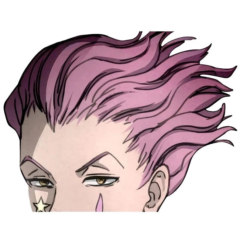 Hunter x Hunter 'Hisoka Morow | Shy' Vinyl Car Peeker Sticker