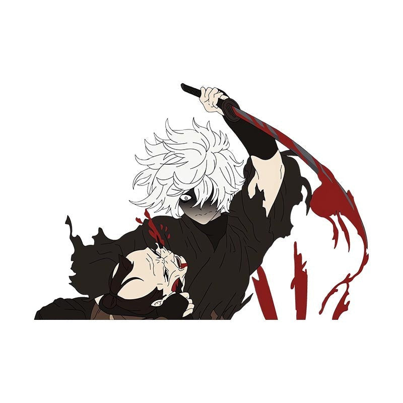 Hell's Paradise 'Gabimaru | Shinobi Assassin' Vinyl Car Sticker