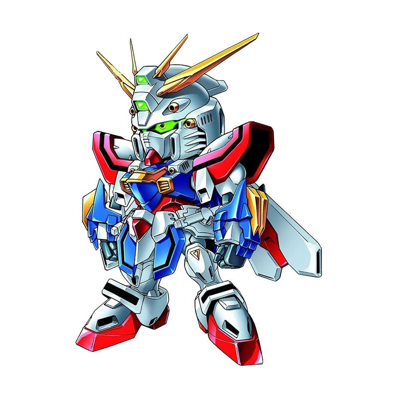 Mobile Suit 'Chibi God Gundam' Vinyl Car Sticker