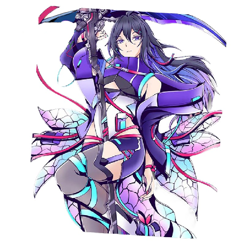 Honkai: Star Rail 'Seele | Wielding Scythe' Vinyl Car Sticker