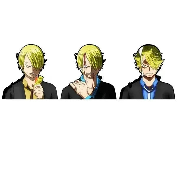 One Piece 'Vinsmoke Sanji | Fierce' Vinyl Car 3D Motion Sticker