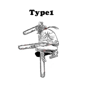 Chainsaw Man 'Fighting Pose' Vinyl Car Sticker