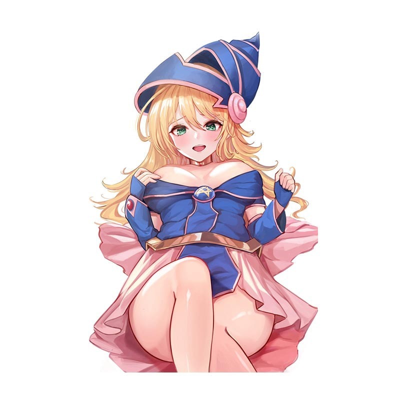 Yu-Gi-Oh! 'Black Magician Girl | Sitting' Vinyl Car Sticker