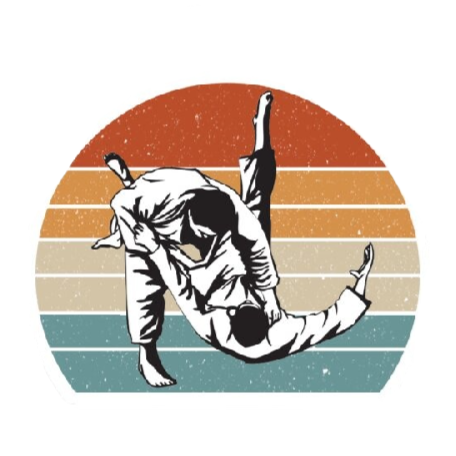 Jiu Jitsu 'Fighting Battle' Vinyl Car Sticker