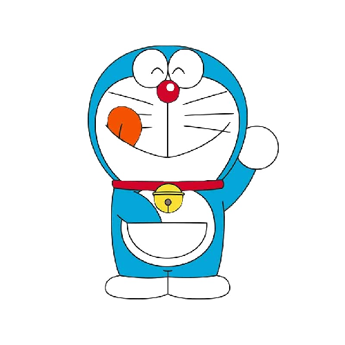 Doraemon 'Yummy | Right' Vinyl Car Sticker