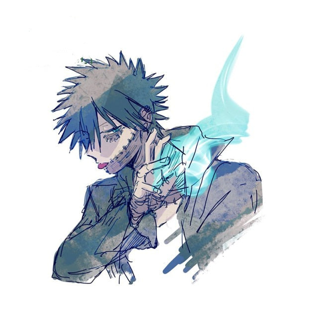 My Hero Academia 'Dabi | Blue Fire' Vinyl Car Sticker