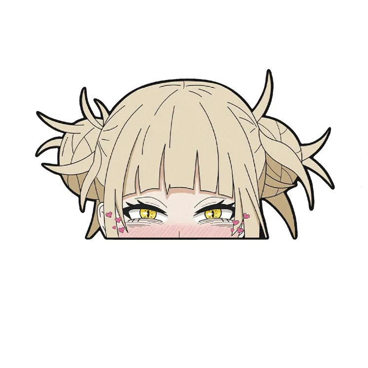 My Hero Academia 'Himiko | Blushing' Vinyl Car Peeker Sticker
