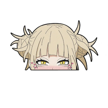 My Hero Academia 'Himiko | Blushing' Vinyl Car Peeker Sticker