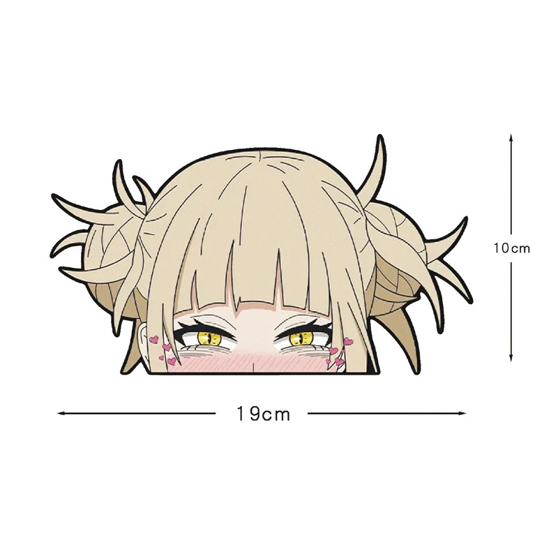 My Hero Academia 'Himiko | Blushing' Vinyl Car Peeker Sticker