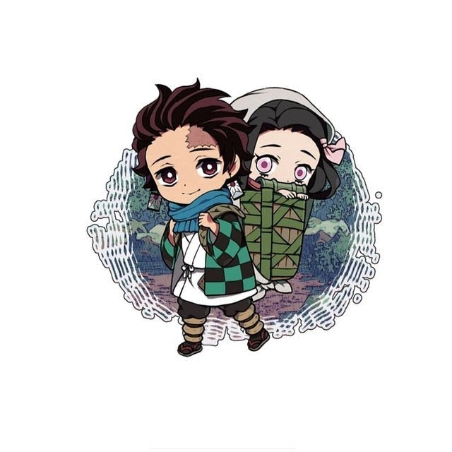Demon Slayer 'Tanjiro Carrying Nezuko' Vinyl Car Sticker