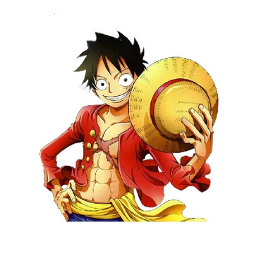 One Piece 'Luffy | Posing' Vinyl Car Sticker