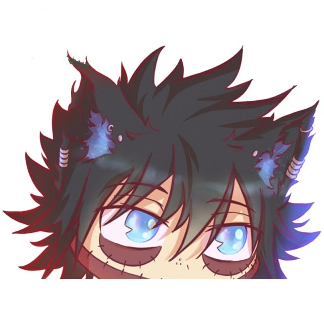 My Hero Academia 'Dabi |                    ' Vinyl Car Peeker Sticker