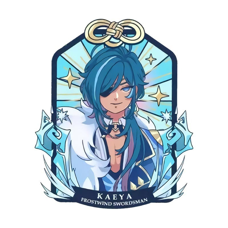 Genshin Impact 'Kaeya | Frostwind Swordsman' Vinyl Car Sticker