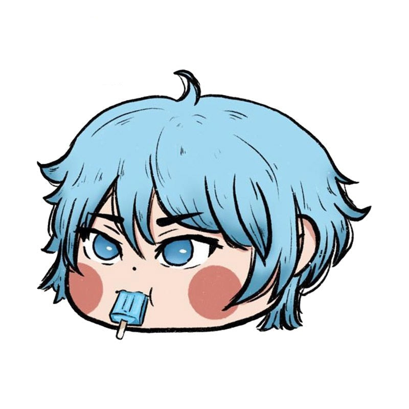 Genshin Impact 'Chibi Chongyun | Head' Vinyl Car Sticker