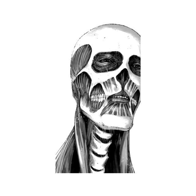 Attack on Titan 'Bertolt | Colossal Titan' Vinyl Car Peeker Sticker