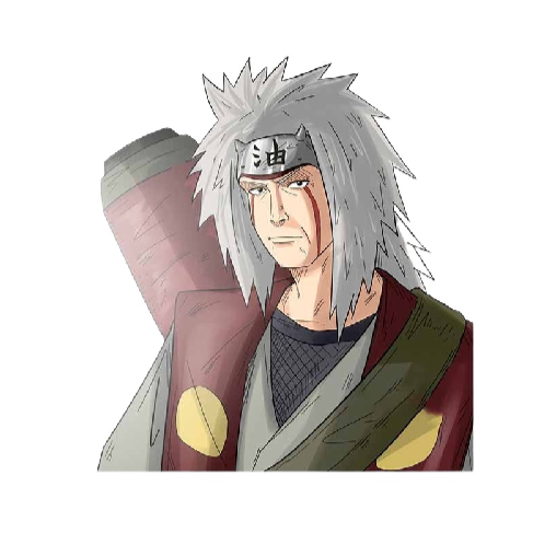 Naruto 'Jiraiya | Leaning' Vinyl Car Sticker