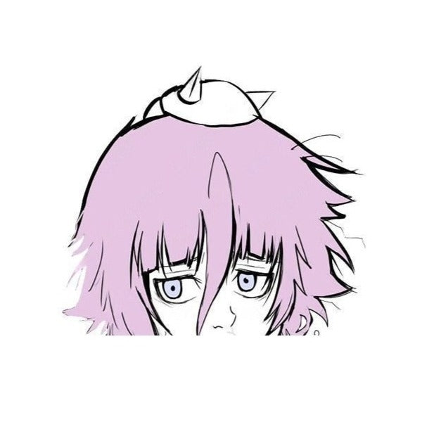Soul Eater 'Crona | Serious' Vinyl Car Peeker Sticker