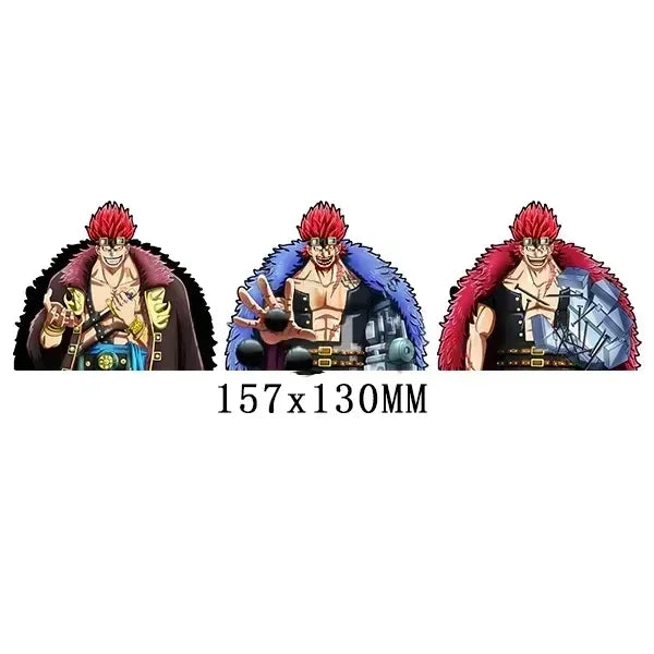One Piece 'Eustass 'Captain' Kid' Vinyl Car 3D Motion Sticker