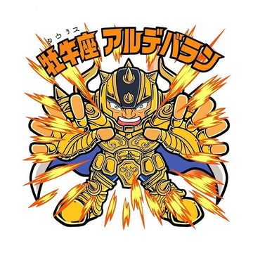Saint Seiya 'Chibi Taurus Aldebaran | Mad' Vinyl Car Sticker