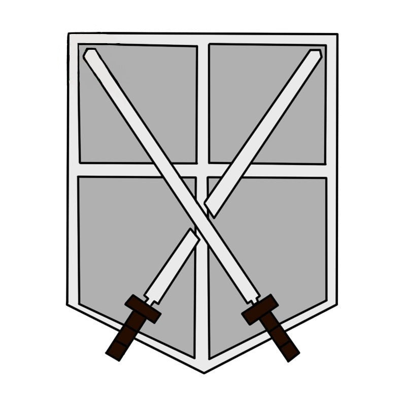 Attack on Titan 'Training Corps | Emblem' Vinyl Car Sticker