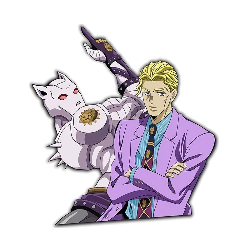 JoJo's Bizarre Adventure 'Yoshikage Kira | Killer Queen Stand' Vinyl Car Sticker