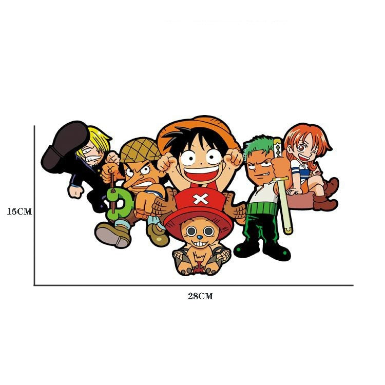 One Piece 'Casts | Brave' Vinyl Car Sticker
