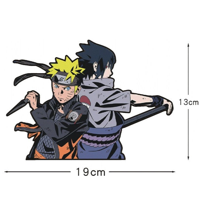 Naruto 'Naruto And Sasuke | Serious' Vinyl Car Sticker