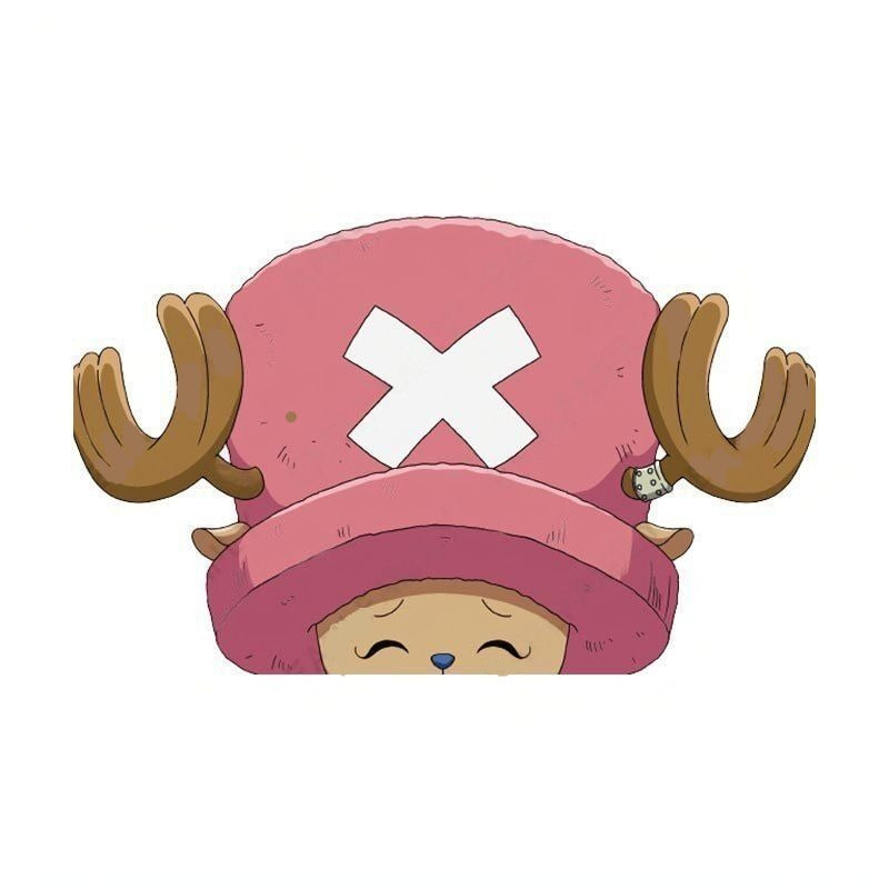 One Piece 'Tony Tony | Adorable' Vinyl Car Peeker Sticker