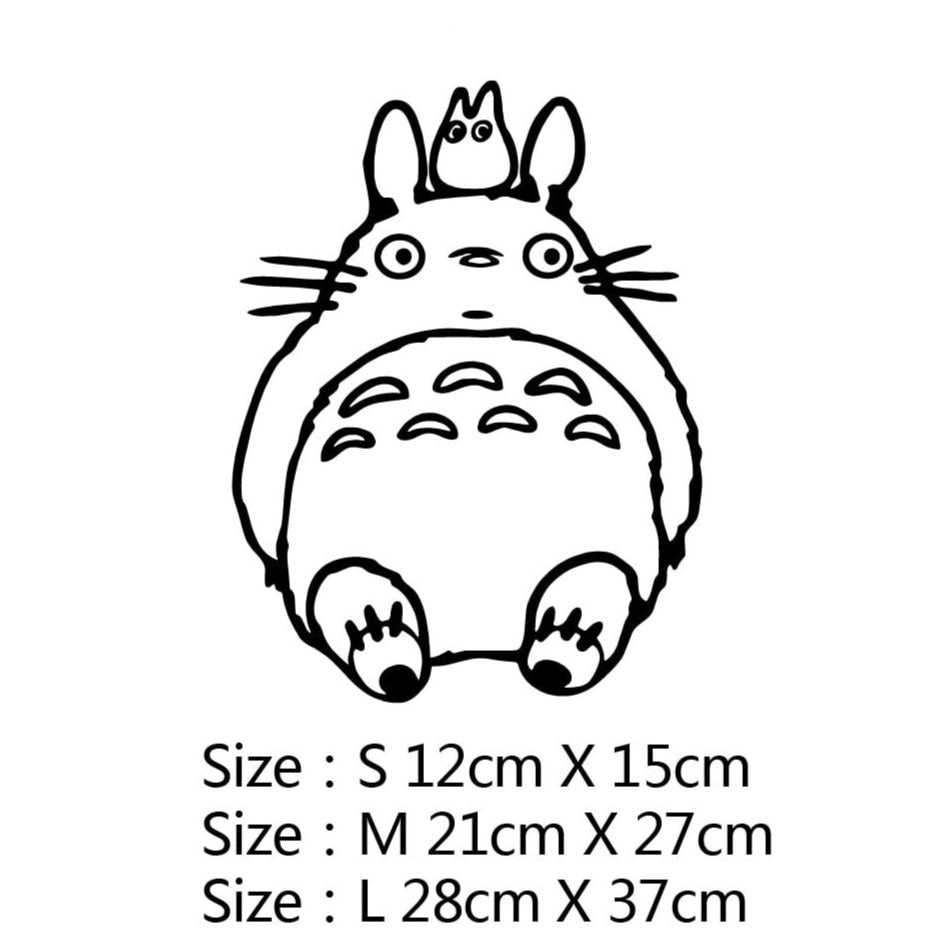 My Neighbor Totoro 'Totoro and Mini | Sitting' Vinyl Car Sticker