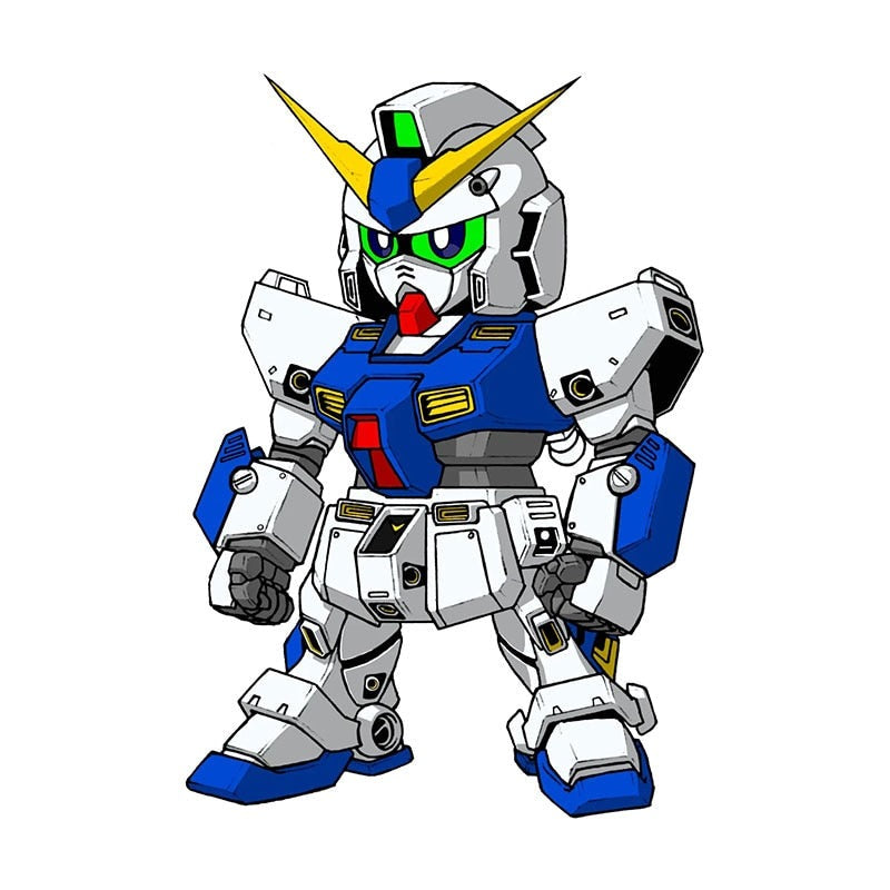 Mobile Suit Gundam 'RX-78NT-1 Gundam NT-1' Vinyl Car Sticker