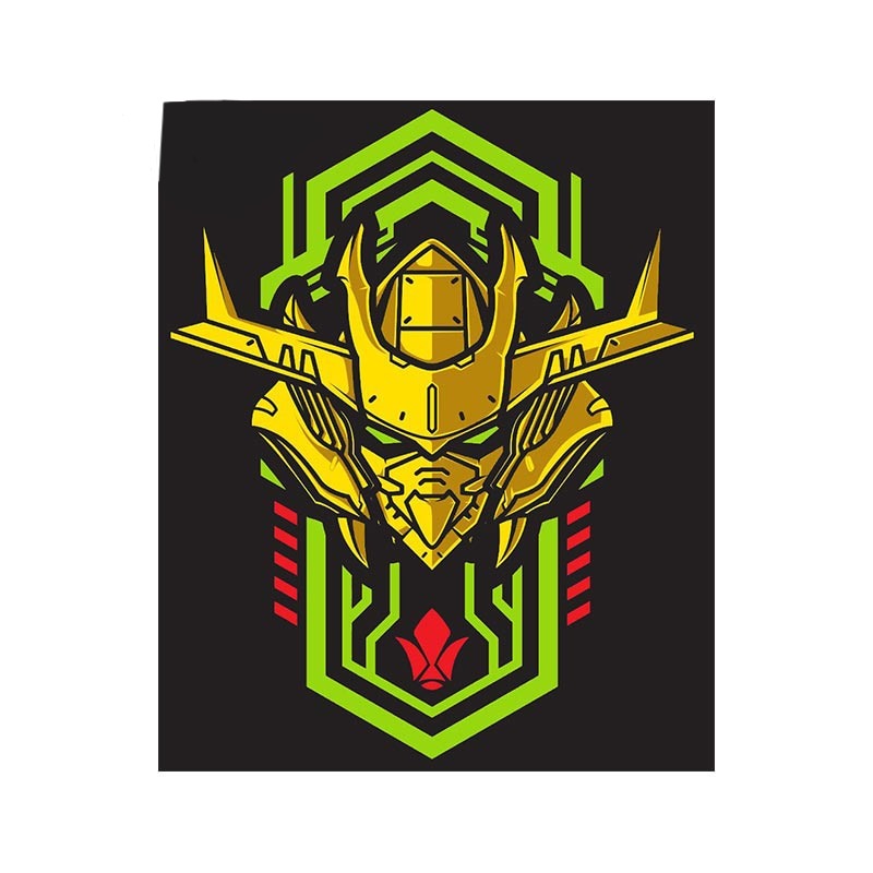 Mobile Suit 'Gundam Barbatos Lupus Rex | Head' Vinyl Car Sticker