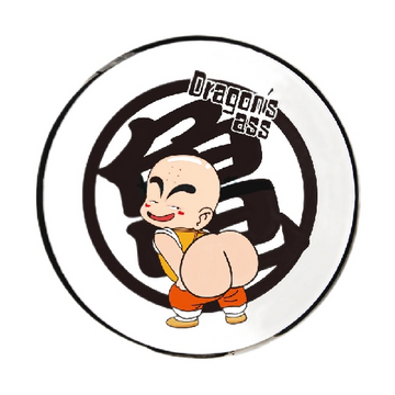 Dragon Ball Z 'Young Krillin | Dragon's Ass' Vinyl Car Sticker